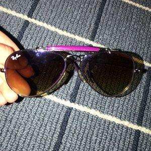 Ray ban aviators with top